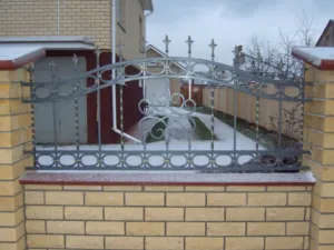 Кованые заборы